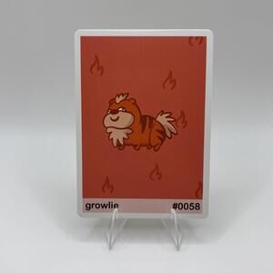 Growlie (Growlithe) #0058 - Gen 1 Pookiemoot Fan Art - Pokemon